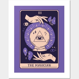 Spooky Tarot Card: The Magician Posters and Art